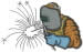 Welder embroidery design