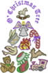 Christmas Tree embroidery design
