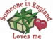 Someone in England embroidery design