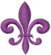 Fleur de Lis embroidery design