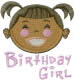 Birthday Girl embroidery design