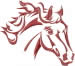 Thoroughbred Head embroidery design