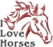 Horse Love embroidery design
