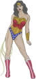 Wonder Woman embroidery design