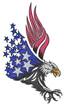 Eagle Attack embroidery design