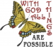 With God embroidery design