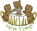 Tea Time embroidery design