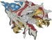 American Eagle embroidery design