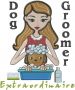 Dog Groomer_Extraordinaire_ embroidery design