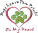 Dog Heart paw_On My Heart_ embroidery design