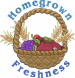 Homegrown Freshness embroidery design