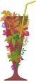 Autumn Cocktail embroidery design
