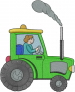 Farming Tractor embroidery design