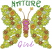 Nature Girl embroidery design