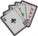 Cards embroidery design
