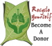 Become A Donor embroidery design