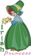 Irish Princess embroidery design