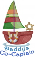 Co Captain embroidery design
