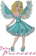 Fairy Princess embroidery design