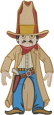 Gunman embroidery design