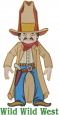 Wild Wild West embroidery design