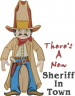New Sheriff embroidery design