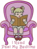 My Bedtime embroidery design