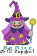 Ill Zap You! embroidery design