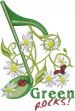 Green Rocks embroidery design