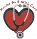 Nurses embroidery design