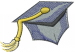Graduation Hat embroidery design