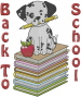 Back To School embroidery design
