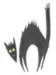 Halloween Cat embroidery design