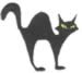 Halloween Cat embroidery design