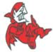 Red Devil embroidery design