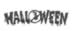 Halloween Text embroidery design