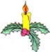 Candle embroidery design