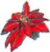 Poinsettia embroidery design