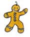 Gingerman embroidery design