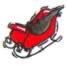 Sleigh embroidery design