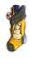 Stocking embroidery design