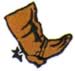 Boot embroidery design