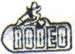 Rodeo embroidery design