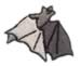 Flying Bat embroidery design