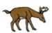 Deer embroidery design