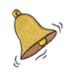 School Bell embroidery design