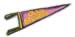Cool School Pennant embroidery design