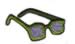 Glasses embroidery design