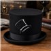 Top hat embroidery design