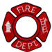 Fire Dept Crest #502 embroidery design